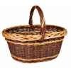 Piknikový kôš - Prútený košík pre nákupný košík Veľké huby (Piknikový kôš - Prútený košík pre nákupný košík Veľké huby) Piknikový kôš - Prútený košík pre nákupný košík Veľké huby (Piknikový kôš - Prútený košík pre nákupný košík Veľké huby)