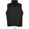 SOL´S WARM / Pánska prešívaná vesta - black 4XL SOL´S WARM / Pánska prešívaná vesta - black 4XL
