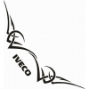 samolepka IVECO 279, Vnútorné / na okno, 40 x 40 cm - pár L+P (2 kusy) samolepka IVECO 279, Vnútorné / na okno, 40 x 40 cm - pár L+P (2 kusy)