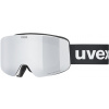 Detské lyžiarske okuliare Uvex Pwdr FM - white matt/mirror silver/smoke/clear (S2) uni Detské lyžiarske okuliare Uvex Pwdr FM - white matt/mirror silver/smoke/clear (S2) uni
