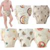 5 szt. Tréningové nohavičky pre bábätko Learn to PEE, Priedušné, Bavlnené 5 szt. Tréningové nohavičky pre bábätko Learn to PEE, Priedušné, Bavlnené