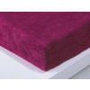 XPOSE® Detská froté plachta Exclusive - bordó 80x160 cm, Froté XPOSE® Detská froté plachta Exclusive - bordó 80x160 cm, Froté