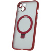 Plastové puzdro na Apple iPhone 13 Pro Mag Ring červené Plastové puzdro na Apple iPhone 13 Pro Mag Ring červené