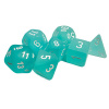 Sada kociek na RPG: Chessex - Teal White Frosted (7 ks) Sada kociek na RPG: Chessex - Teal White Frosted (7 ks)