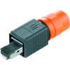 Weidmüller IE-PS-V04P-RJ45-FH dátový zástrčkový konektor pre senzory - aktory, 1963160000, 10 ks; 1963160000 Weidmüller IE-PS-V04P-RJ45-FH dátový zástrčkový konektor pre senzory - aktory, 1963160000, 10 ks; 1963160000