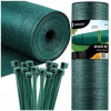 Zelená tieniaca sieť Springos 185 GSM, 1,5 x 25 m + 100 sťahovacích pások Zelená tieniaca sieť Springos 185 GSM, 1,5 x 25 m + 100 sťahovacích pások