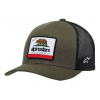Alpinestars CALI 2.0 Trucker kšiltovka - Military zelená Alpinestars CALI 2.0 Trucker kšiltovka - Military zelená