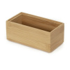 Compactor Bamboo úložný organizér Box S 15 x 7,5 x 6,5 cm Compactor Bamboo úložný organizér Box S 15 x 7,5 x 6,5 cm