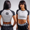 NEBBIA - Crop top s leopardím vzorom 97 PRIMAL 861 (BLACK LEOPARD) - M NEBBIA - Crop top s leopardím vzorom 97 PRIMAL 861 (BLACK LEOPARD) - M