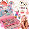 Kufrík make up pre deti siréna kozmetika a nechty paletky a laky Kufrík make up pre deti siréna kozmetika a nechty paletky a laky