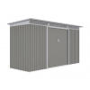 G21 Záhradný domček GRAH 483 - 340 x 142 cm, metalický šedý G21 Záhradný domček GRAH 483 - 340 x 142 cm, metalický šedý