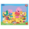 Dino Puzzle deskové - Prasátko Peppa - Peppa Pig si hraje - 12 dílků Dino Puzzle deskové - Prasátko Peppa - Peppa Pig si hraje - 12 dílků