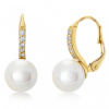SOFIA zlaté náušnice s perlou ZODLE/P312210XL1 SOFIA zlaté náušnice s perlou ZODLE/P312210XL1