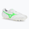 Pánske kopačky Mizuno Morelia II Japan Md white/neon green/galaxy silver Pánske kopačky Mizuno Morelia II Japan Md white/neon green/galaxy silver