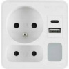 Plastrol DVOJITÝ ROZDĚLOVAČ S LAMPOU 1x USB + 1x USB C Plastrol DVOJITÝ ROZDĚLOVAČ S LAMPOU 1x USB + 1x USB C