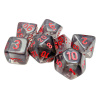 Sada kociek na RPG: Chessex - Smoke Red Translucent (7 ks) Sada kociek na RPG: Chessex - Smoke Red Translucent (7 ks)