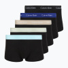 Boxerky Calvin Klein LV00NB4412 Low Rise Trunk 5 pairs black w plume wb/black w misty sage wb Boxerky Calvin Klein LV00NB4412 Low Rise Trunk 5 pairs black w plume wb/black w misty sage wb