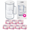Filtračná kanvica Aquaphor Glass 2,5 l biela Filtračná kanvica Aquaphor Glass 2,5 l biela