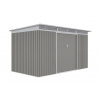 G21 Záhradný domček GRAH 700 - 340 x 206 cm, metalický šedý G21 Záhradný domček GRAH 700 - 340 x 206 cm, metalický šedý