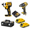 Sada vŕtací skrutkovač DCD708 + rázový uťahovák DCF887 2x2Ah XR DeWALT TSTAK Sada vŕtací skrutkovač DCD708 + rázový uťahovák DCF887 2x2Ah XR DeWALT TSTAK
