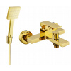 Vaňová a sprchová batéria jednopáková nástenná Mexen UNO zlatá Vaňová a sprchová batéria jednopáková nástenná Mexen UNO zlatá