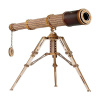RoboTime 3D drevené mechanické puzzle Pirátsky ďalekohľad 314 častí ST004 RoboTime 3D drevené mechanické puzzle Pirátsky ďalekohľad 314 častí ST004