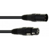 Eurolite DMX kábel XLR 3pin, 10m dĺžka, čierny Eurolite DMX kábel XLR 3pin, 10m dĺžka, čierny