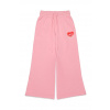 Detské bavlnené tepláky Diesel PCUORE TROUSERS J02231 ružová 132 Detské bavlnené tepláky Diesel PCUORE TROUSERS J02231 ružová 132