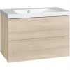 EBS KUBA Skrinka + umývadlo 81 cm, dub Kronberg 1 set EBS KUBA Skrinka + umývadlo 81 cm, dub Kronberg 1 set