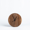 Valovič Woodworking Drevené nástenné hodiny 30cm orech H6 Valovič Woodworking Drevené nástenné hodiny 30cm orech H6