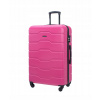 Kufor veľký cestovný tvrdý na kolieskach PUCCINI ružový ABS024A-3A Kufor veľký cestovný tvrdý na kolieskach PUCCINI ružový ABS024A-3A