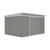 G21 Záhradný domček GRAH 915 - 340 x 269 cm, metalický šedý G21 Záhradný domček GRAH 915 - 340 x 269 cm, metalický šedý