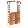 zahrada-XL Pergola s bránkou 116x40x204 cm masívne jedľové drevo 316389 zahrada-XL Pergola s bránkou 116x40x204 cm masívne jedľové drevo 316389