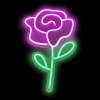2Kids Toys LED NEON LIGHT lampička Ruža 2Kids Toys LED NEON LIGHT lampička Ruža