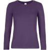 B&C | #E190 LSL /women, Dámske tričko s dlhým rukávom, fialová urban, L B&C | #E190 LSL /women, Dámske tričko s dlhým rukávom, fialová urban, L