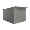 Plechový záhradný domček Biohort AvantGarde A8 ECO dvojkrídlové dvere, sivý kremeň metalický Plechový záhradný domček Biohort AvantGarde A8 ECO dvojkrídlové dvere, sivý kremeň metalický