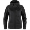 Fjällräven Abisko Grid Fleece Hoodie W, Farba BLACK, Veľkosť L Fjällräven Abisko Grid Fleece Hoodie W, Farba BLACK, Veľkosť L