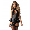 Obsessive 859-COR-1 čierny korzet S/M Obsessive 859-COR-1 čierny korzet S/M
