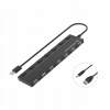 Conceptronic HUBBIES08B USB 2.0 huby a rozbočovače 480 Mbit/s Čierna Conceptronic HUBBIES08B USB 2.0 huby a rozbočovače 480 Mbit/s Čierna
