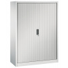 Kancelárska skriňa Omnispace, zalamovacie dvere, 1200 x 420 x 1660 mm, sivá Kancelárska skriňa Omnispace, zalamovacie dvere, 1200 x 420 x 1660 mm, sivá