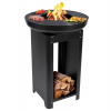 Edco Přenosné zahradní ohniště s grilem a stojanem TEPPANYAKI ED-229074 Edco Přenosné zahradní ohniště s grilem a stojanem TEPPANYAKI ED-229074