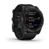 Inteligentné hodinky Garmin Fenix 7X Solar Bridlicovo sivé s čiernym silikónovým remienkom (010-02541-01) Garmin