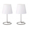 Stolná lampička - set 2 ks Twin, biela Stolná lampička - set 2 ks Twin, biela