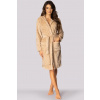 Envie Fleecový dámský župan Leopard - až do 5XL Béžová L/XL Envie Fleecový dámský župan Leopard - až do 5XL Béžová L/XL