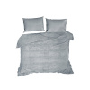 Teplé obliečky na posteľ s jemným vysokým vlasom - Flano sivej farby, prikrývka 220 x 200 cm + 2 vankúše 70 x 80 cm, ZA-459559 Teplé obliečky na posteľ s jemným vysokým vlasom - Flano sivej farby, prikrývka 220 x 200 cm + 2 vankúše 70 x 80 cm, ZA-459559