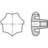 TOOLCRAFT hviezdicové rukoväti TO-5453901 10 ks; TO-5453901 TOOLCRAFT hviezdicové rukoväti TO-5453901 10 ks; TO-5453901