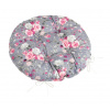 Bellatex Sedák Adéla prošívaný kulatý průměr 40 cm Květ Růžová,Šedá Bellatex Sedák Adéla prošívaný kulatý průměr 40 cm Květ Růžová,Šedá