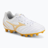Detské futbalové kopačky Mizuno Monarcida Neo III Select FG white/mp gold Detské futbalové kopačky Mizuno Monarcida Neo III Select FG white/mp gold