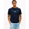 Tommy Hilfiger pánske modré tričko MW0MW42365DW5 XXL Tommy Hilfiger pánske modré tričko MW0MW42365DW5 XXL
