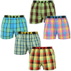 5PACK pánske trenky Styx športová guma viacfarebné (5B110105) S 5PACK pánske trenky Styx športová guma viacfarebné (5B110105) S
